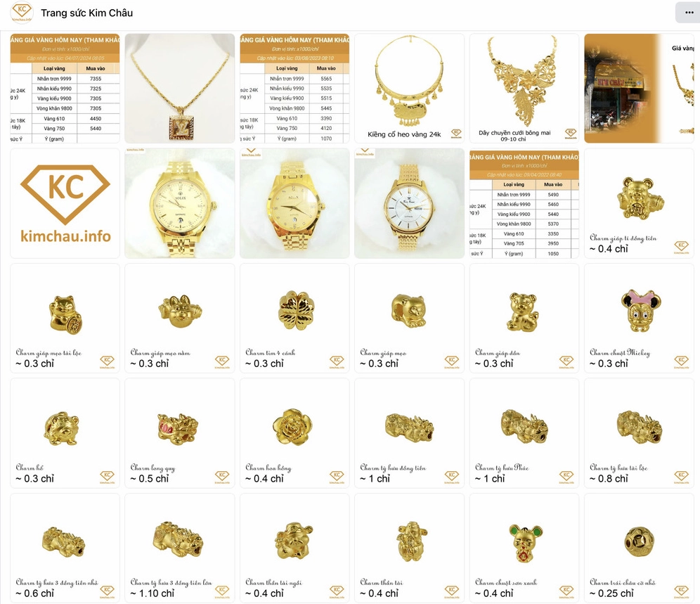 Yếu tố ảnh hưởng giá vàng 24k tại An Giang