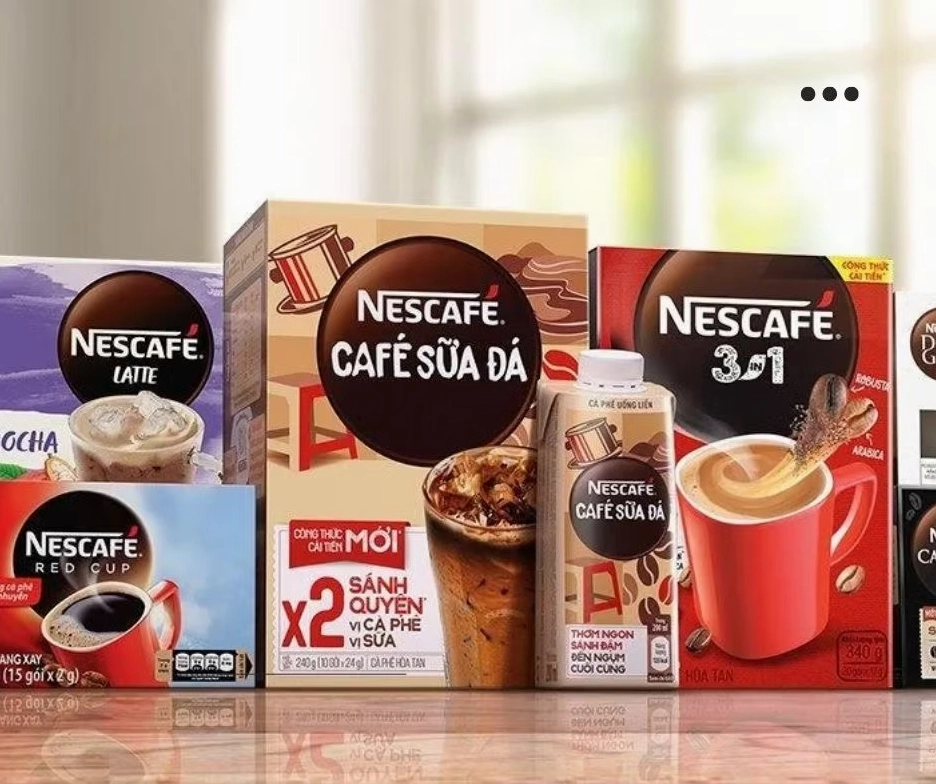 Đa dạng các dòng sản phẩm Nescafe
