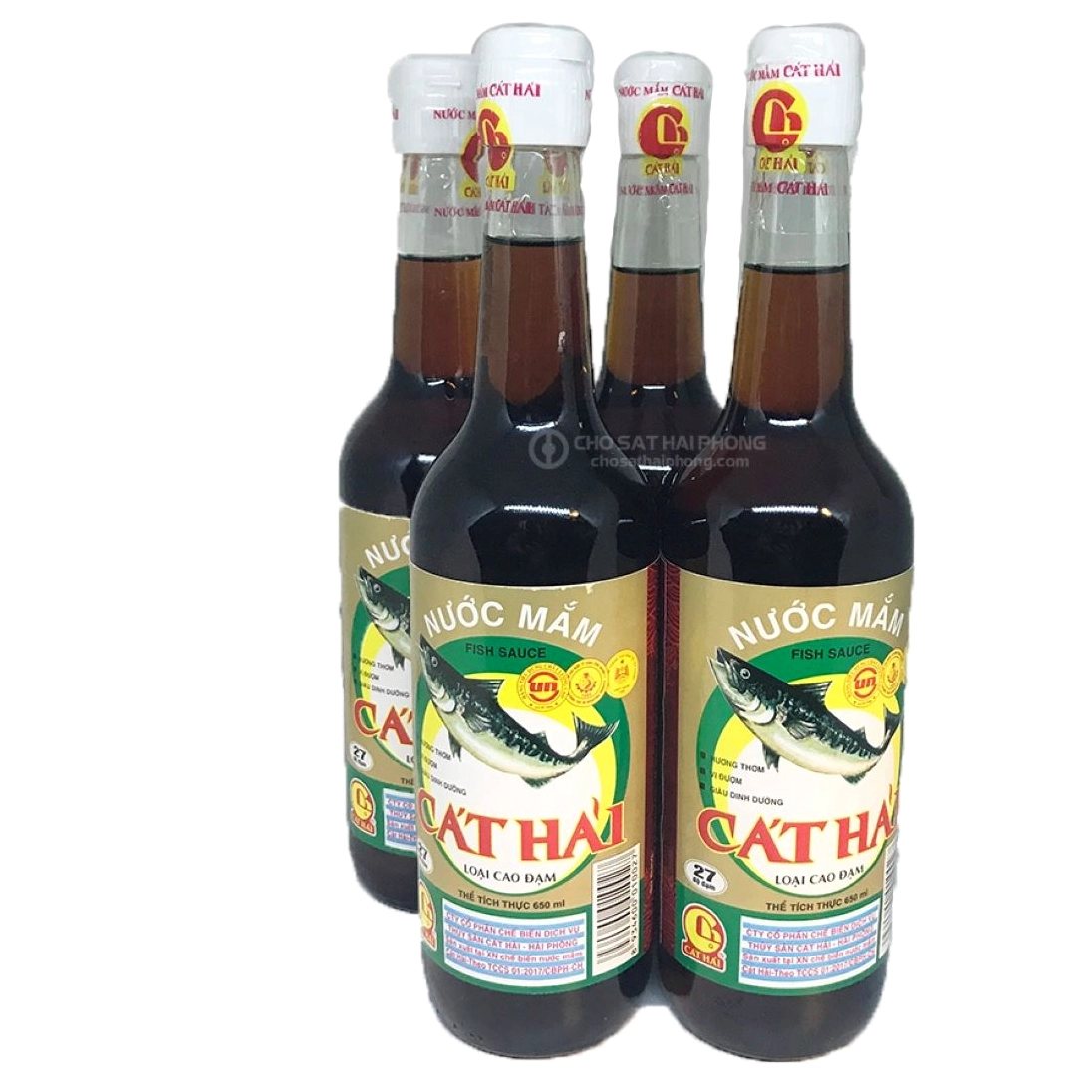 Đặc sản nước mắm Cát Hải làm quà