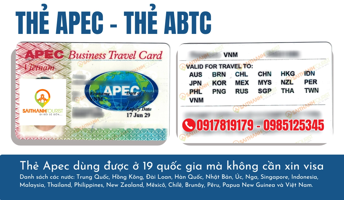 Bản đồ các nước thành viên APEC
