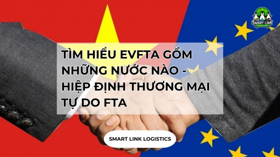 Bản đồ các nước thành viên EU và Việt Nam trong EVFTA