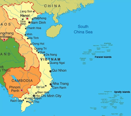 Bản đồ chủ quyền Việt Nam tại Biển Đông