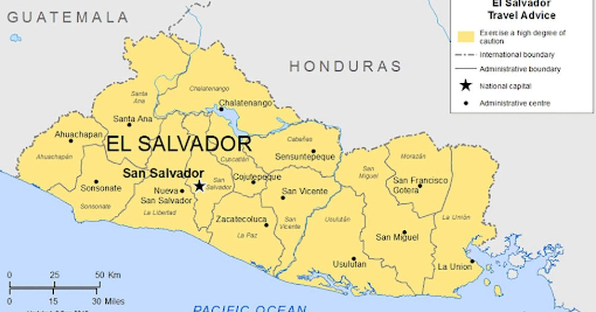 Bản đồ El Salvador