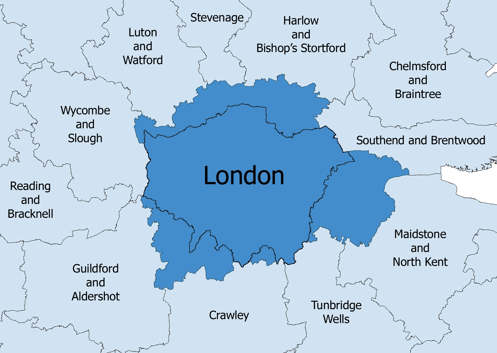 Bản đồ hành chính London