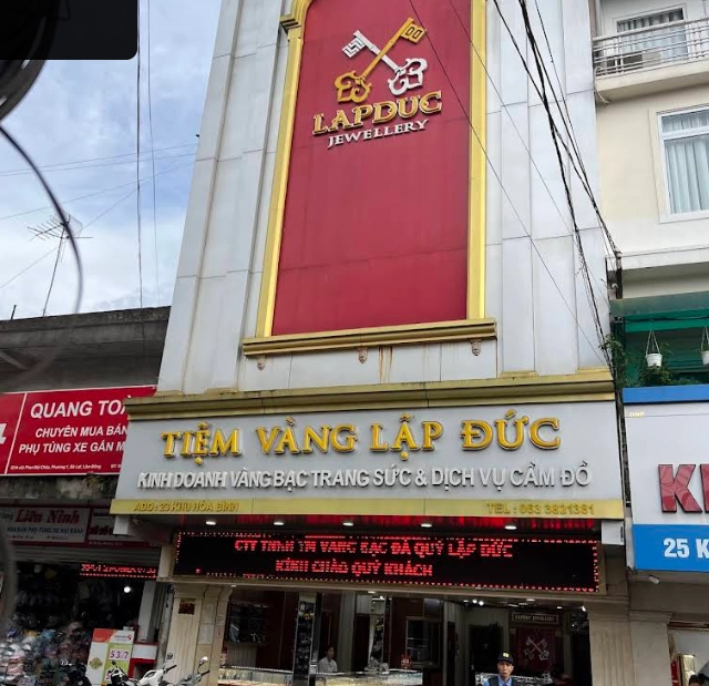 Bảng giá vàng chi tiết