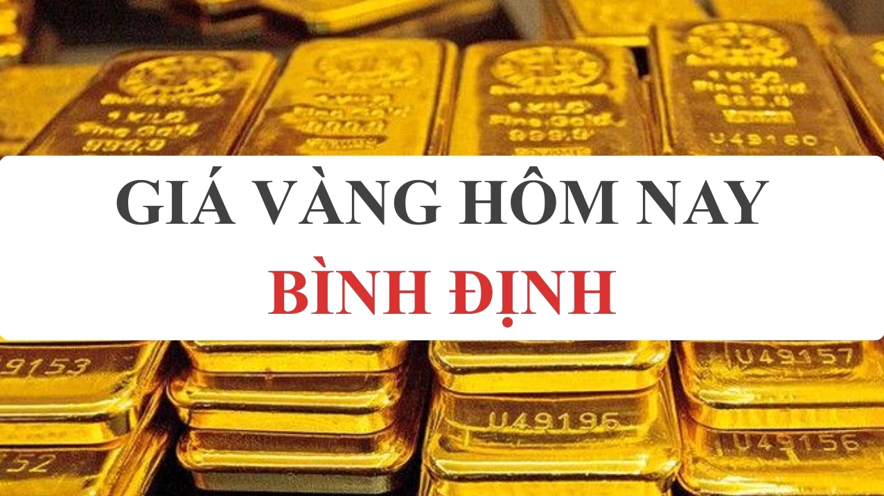 Biến động giá vàng SJC tại Bình Định