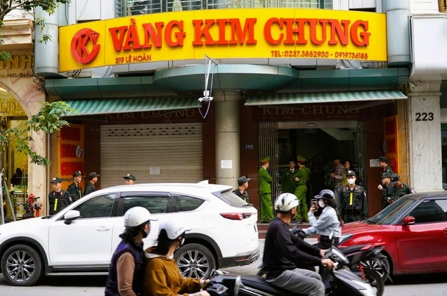 Biểu đồ giá vàng biến động