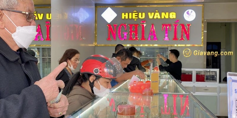 Biểu đồ giá vàng Nghĩa Tín