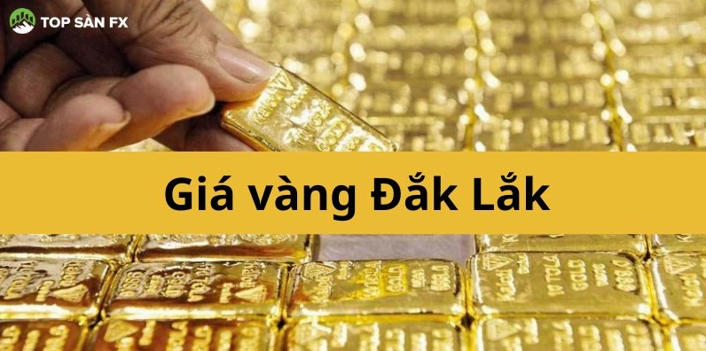 Biểu đồ giá vàng tại Đắk Lắk qua các năm