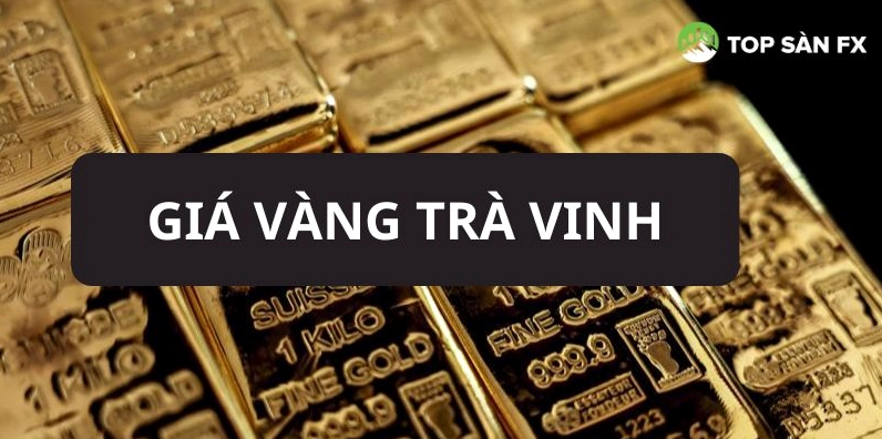 Biểu đồ so sánh giá vàng các loại tại Trà Vinh