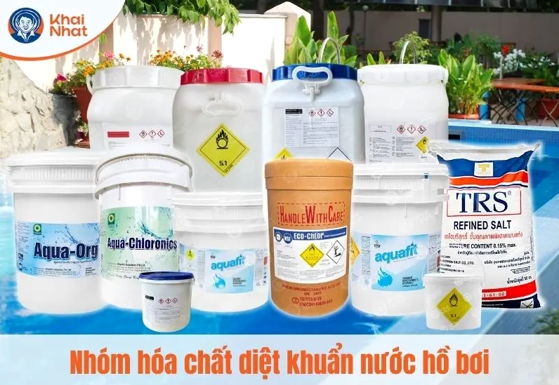 Các hóa chất và phương pháp khử trùng nước bể bơi