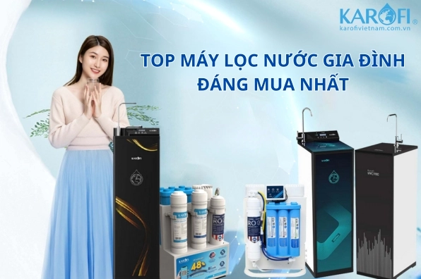 Các loại lõi lọc trong máy lọc nước