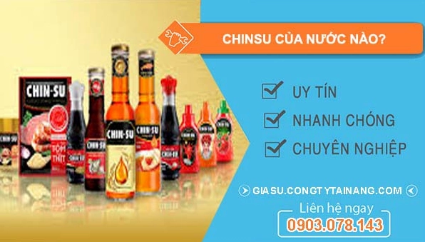 Các sản phẩm đa dạng của Chinsu