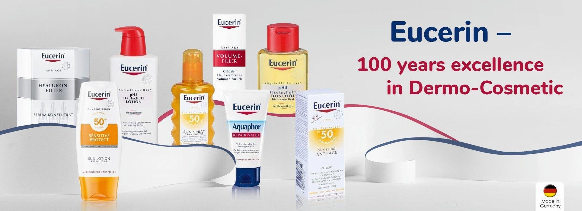 Các sản phẩm Eucerin phổ biến