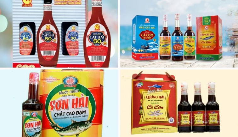 Các thương hiệu nước mắm Cát Hải ngon