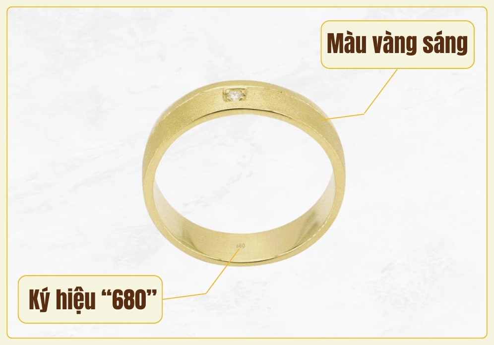 Cách nhận biết vàng 680