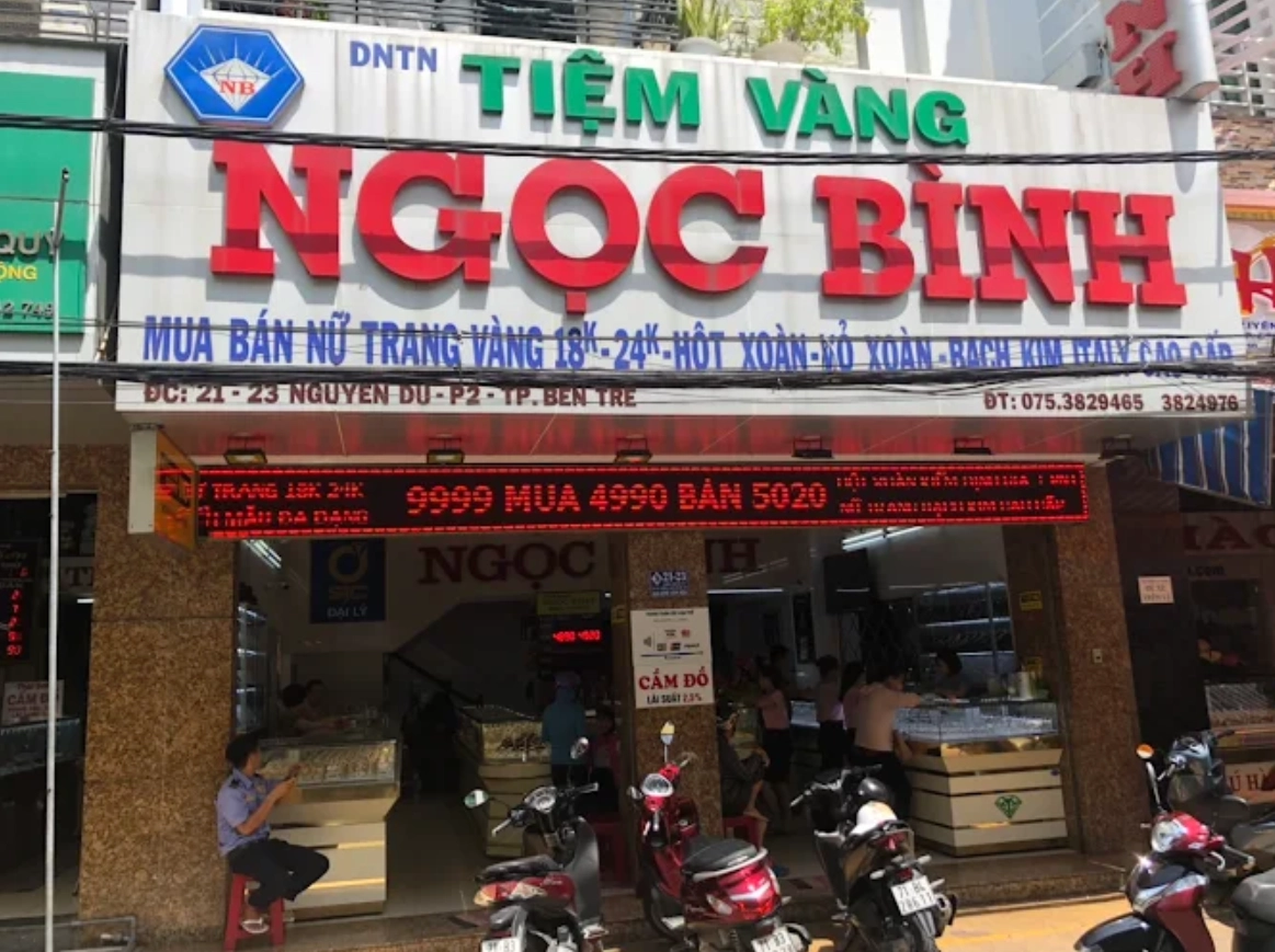 Cận cảnh vẻ đẹp của vàng Ngọc Bình