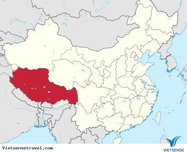 Cảnh quan núi non hùng vĩ của Tây Tạng