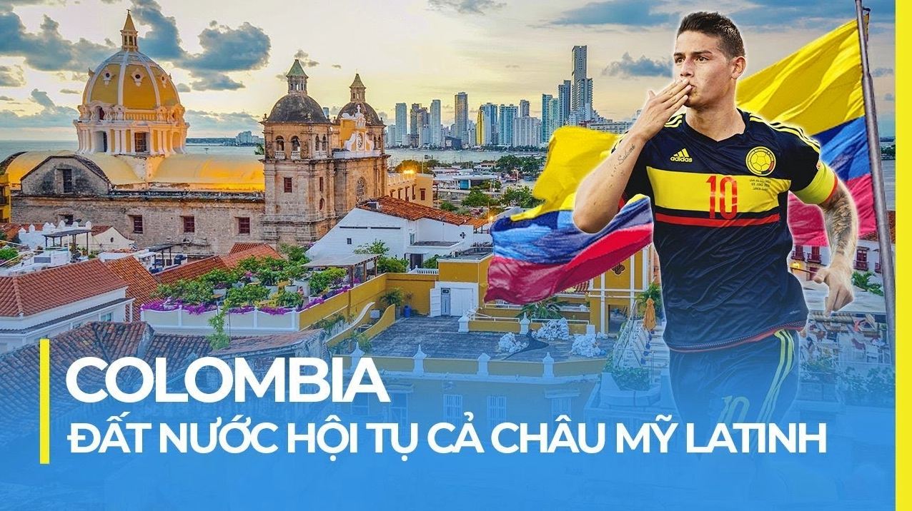 Cảnh quan thiên nhiên hùng vĩ của Colombia