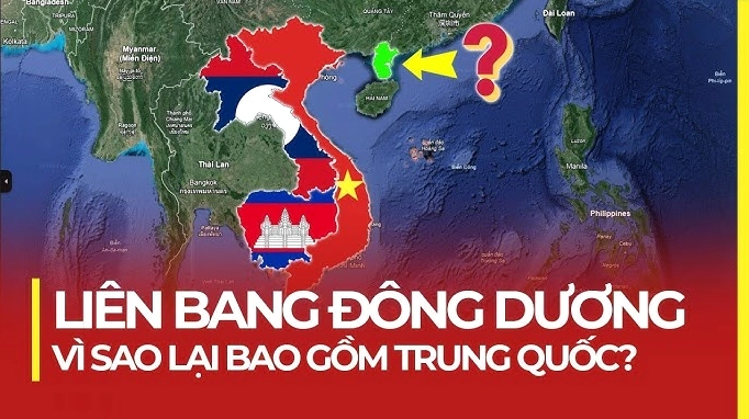 Cảnh quan thiên nhiên tươi đẹp của khu vực Đông Dương