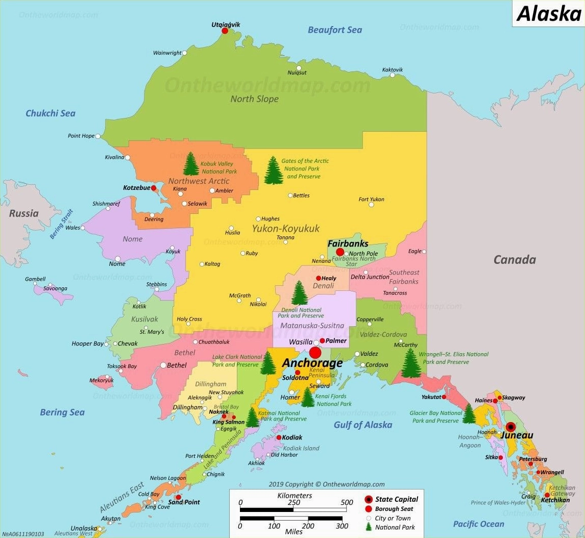 Cảnh tượng Cực quang ngoạn mục trên bầu trời Alaska