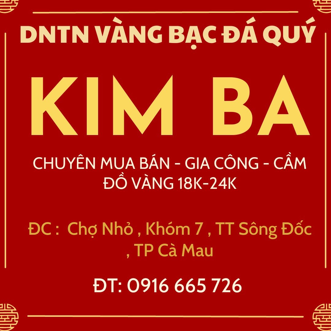 Cập nhật giá vàng hôm nay tại Cà Mau