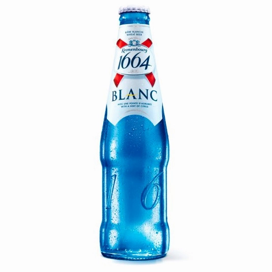 Chai bia 1664 Blanc đặc trưng