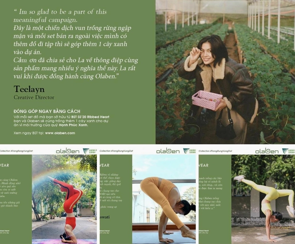 Chất liệu cao cấp trên sản phẩm Olaben