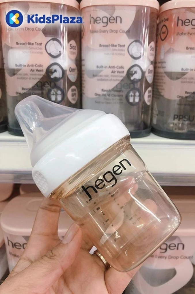 Chọn bình sữa Hegen phù hợp với bé