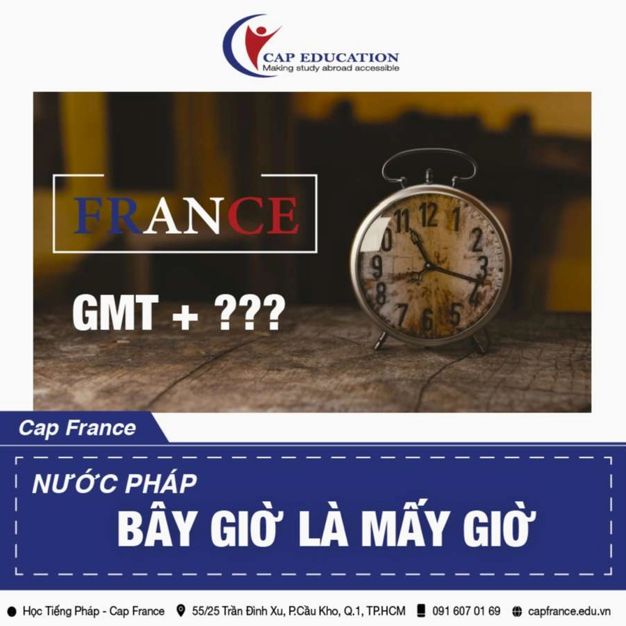 Cờ Pháp và đồng hồ