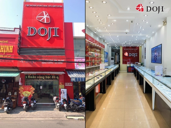 Cửa hàng Vàng Doji Hùng Vương Đà Nẵng