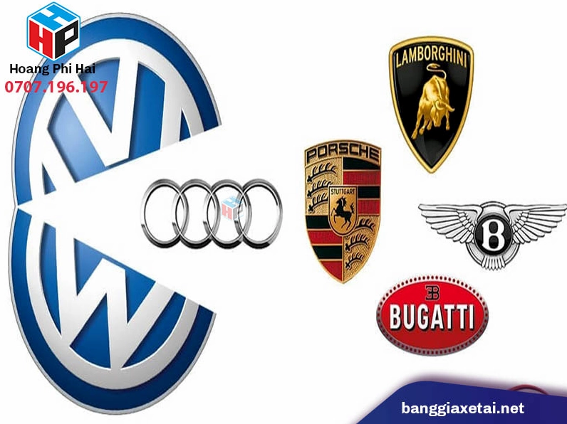 Dây chuyền sản xuất xe Volkswagen hiện đại