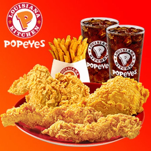 Gà rán Popeyes hấp dẫn