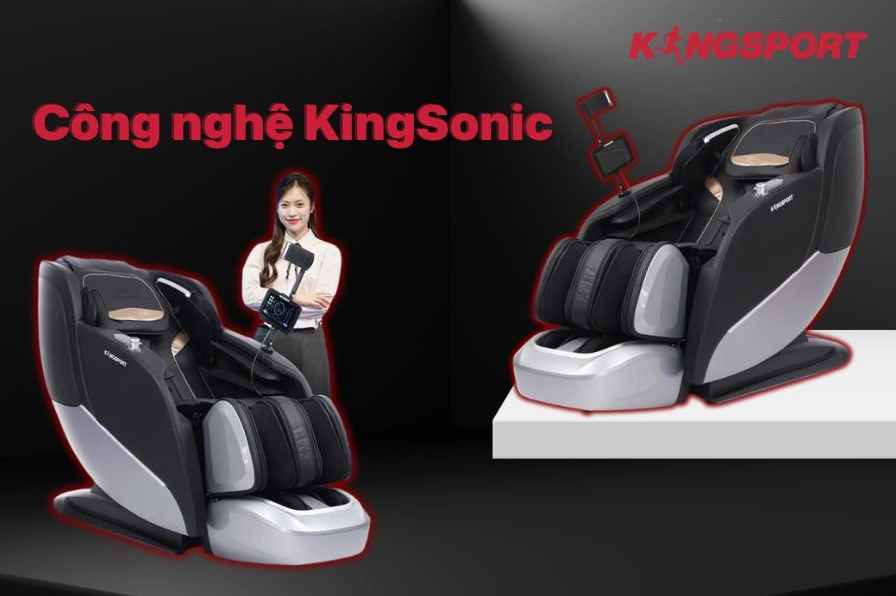 Ghế massage Kingsport - Thương hiệu Việt Nam chất lượng cao