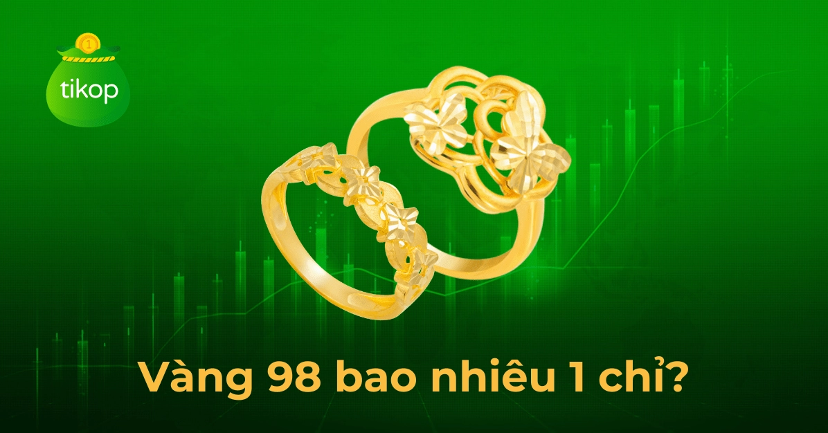 Giá vàng 98 SJC hôm nay bao nhiêu 1 chỉ