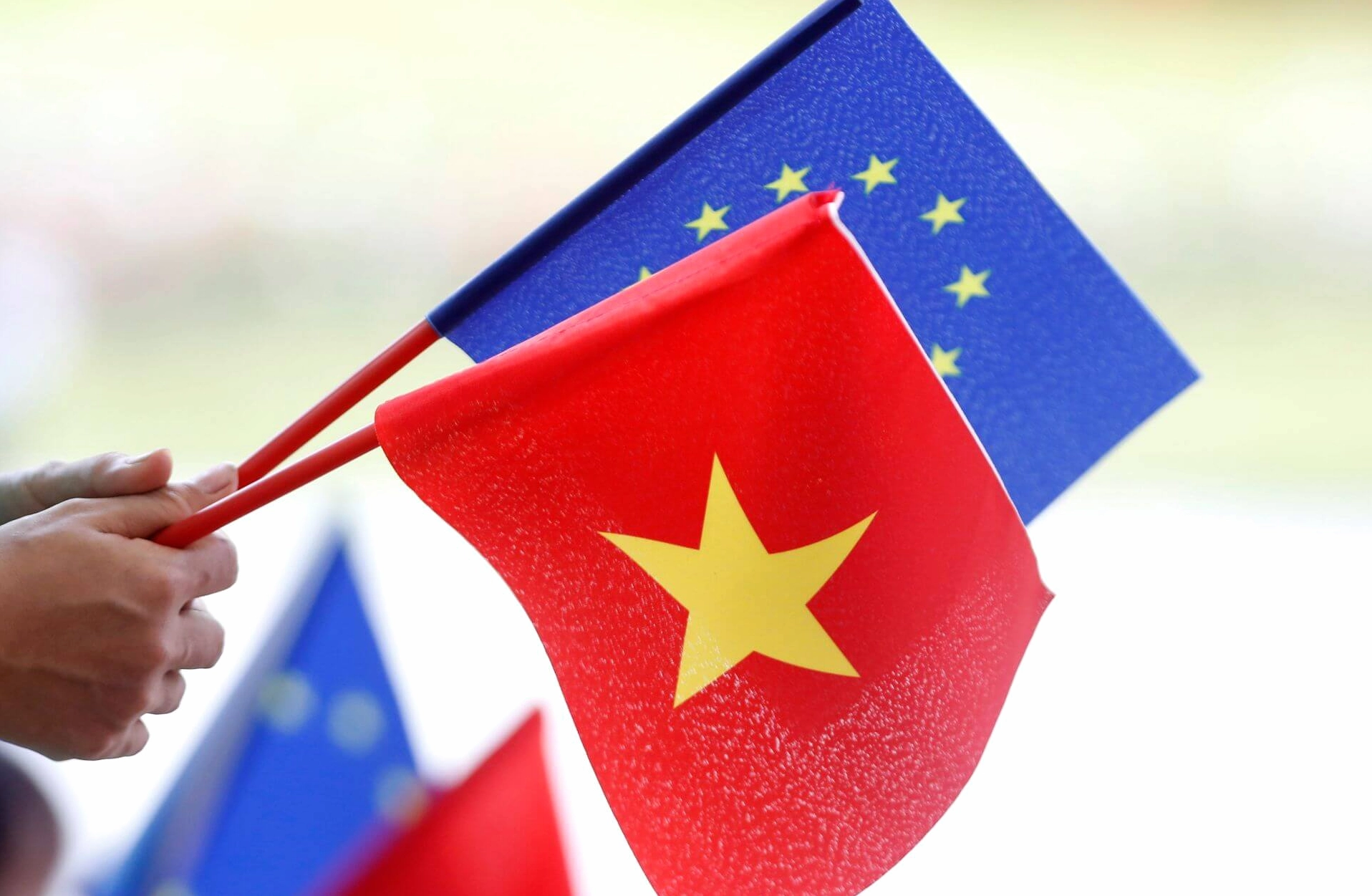 Hình ảnh ký kết Hiệp định EVFTA