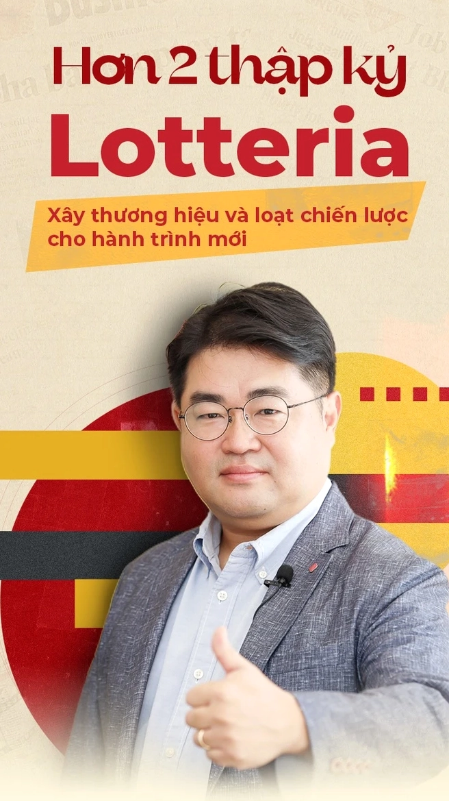 Hình ảnh logo Lotteria ấn tượng