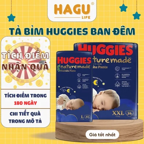 Hình ảnh minh họa sản phẩm bỉm Huggies