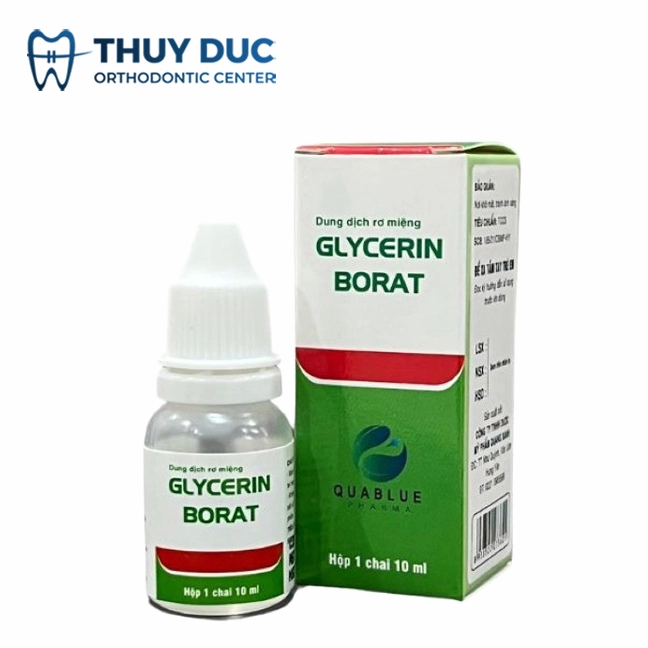 Hộp dung dịch Glycerin Borat