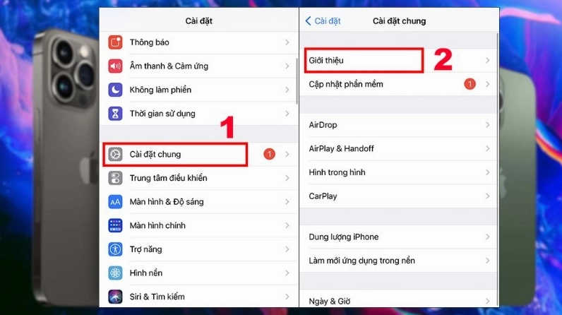 iPhone Kh/a - các mẫu mã đa dạng