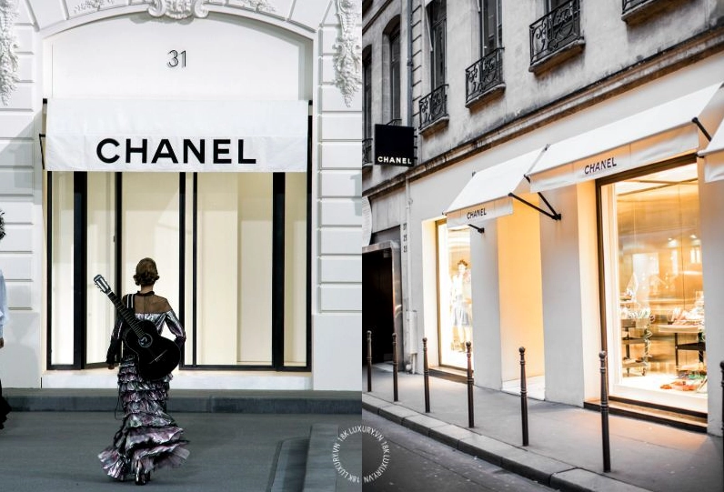Karl Lagerfeld và các người mẫu Chanel