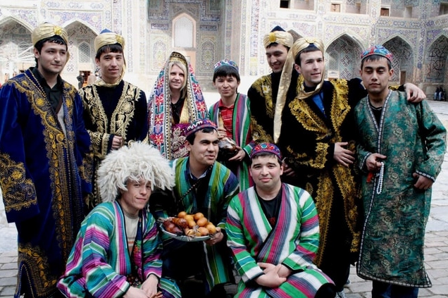 Kiến trúc cổ kính ở Uzbekistan