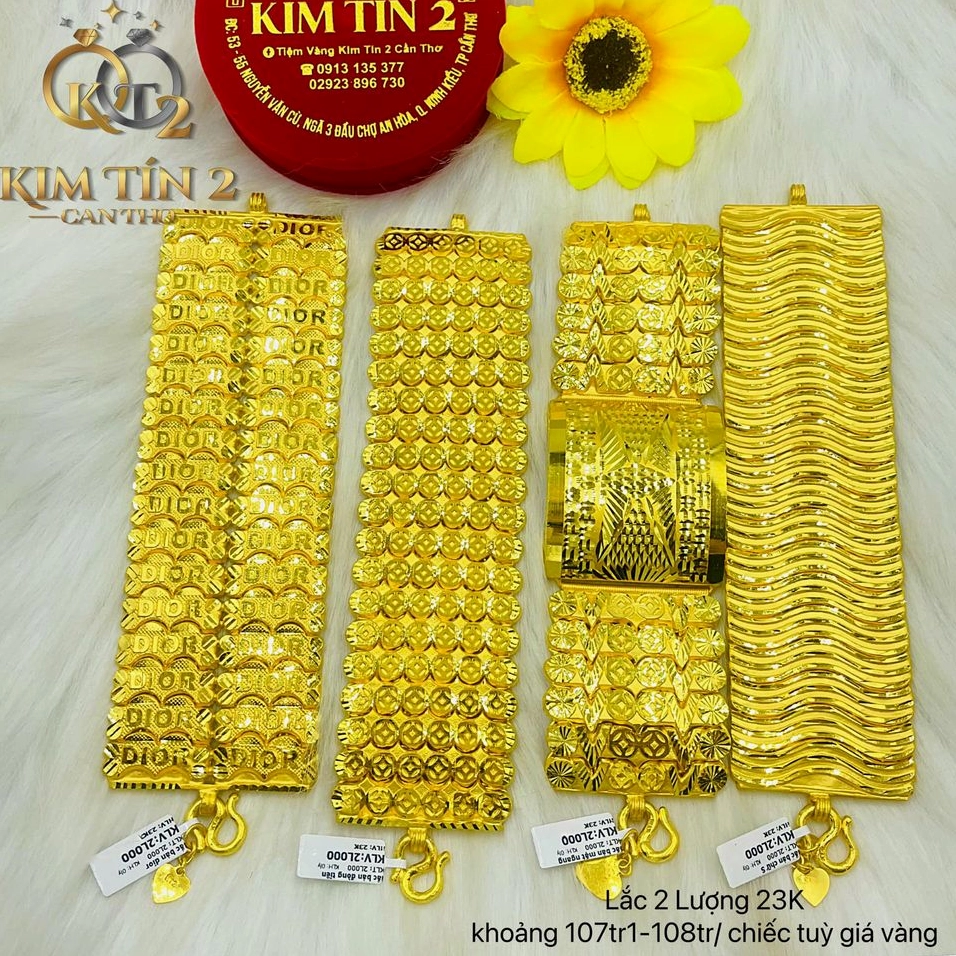 Lắc vàng 23K
