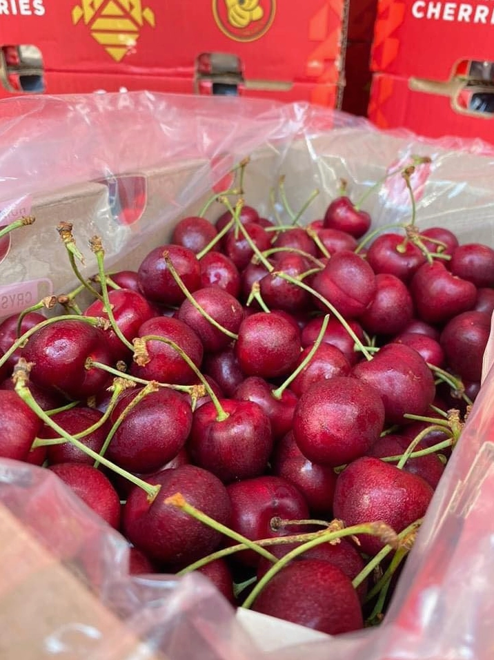 Ly nước ép cherry chile tươi ngon