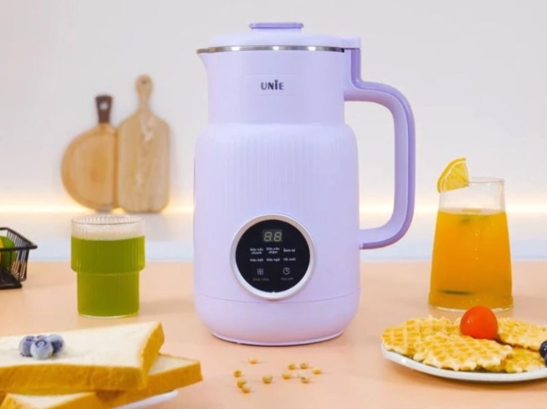 Máy ép chậm Unie với thiết kế hiện đại