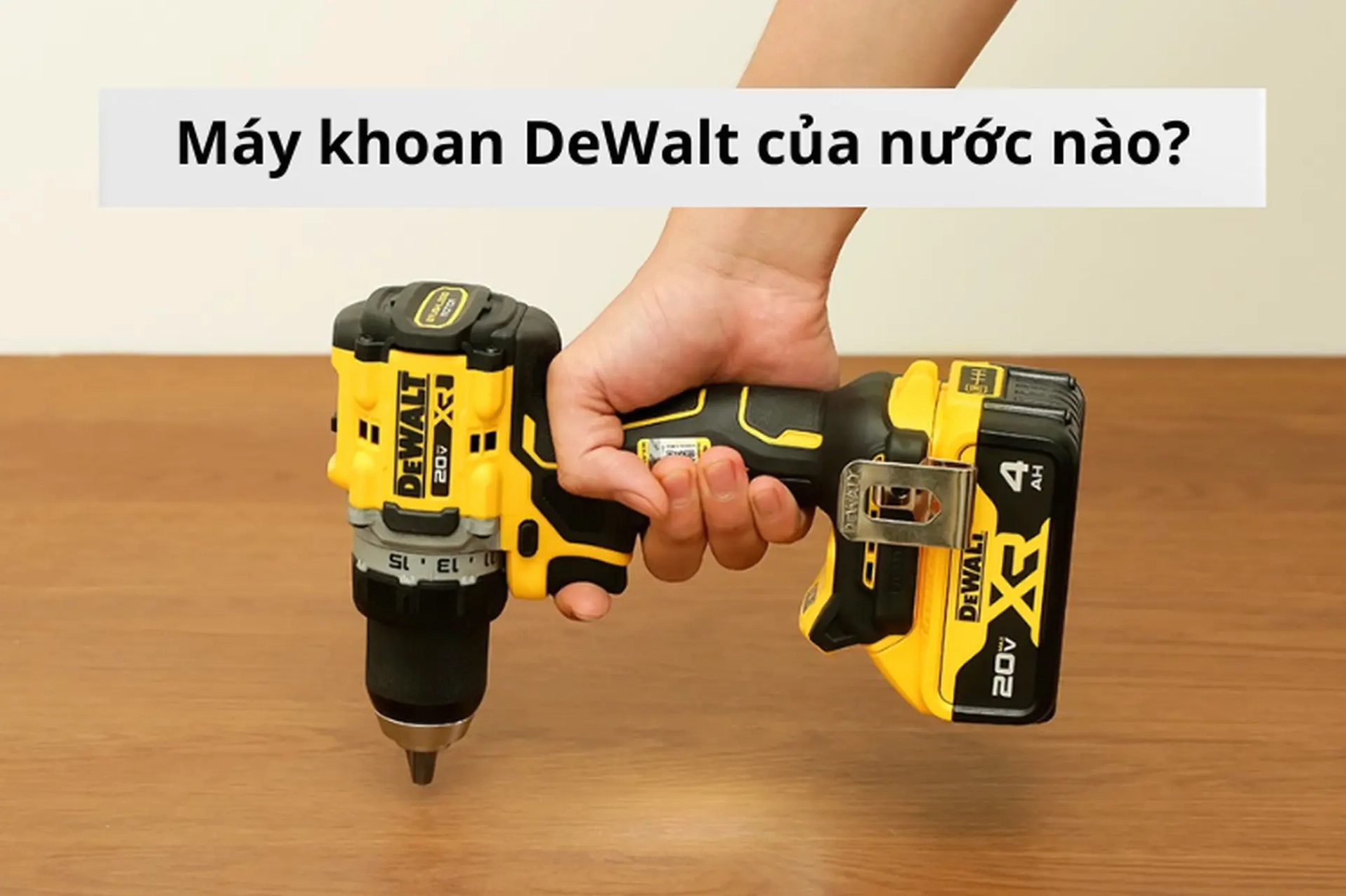 Máy khoan Dewalt