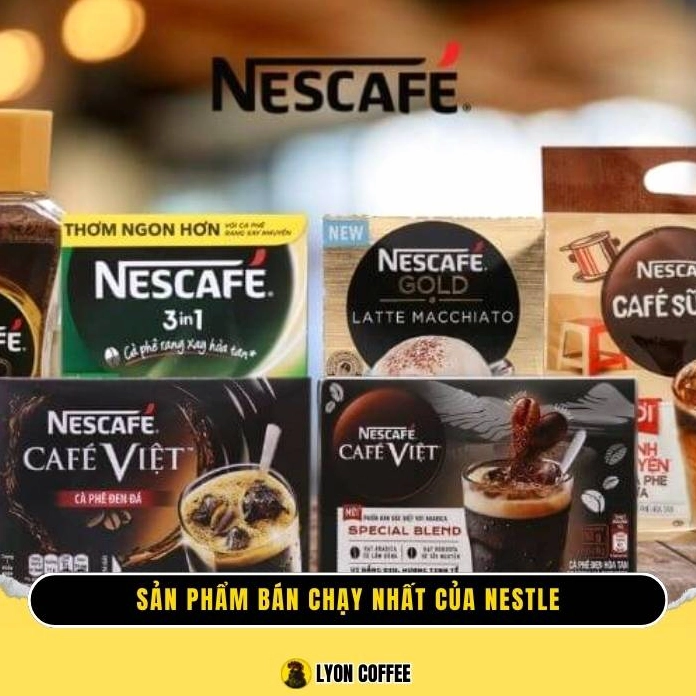 Nescafe thuộc sở hữu của tập đoàn Nestlé Thụy Sĩ