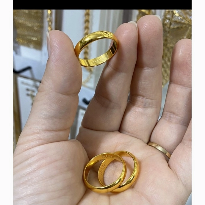 Nhẫn kim tiền 1 chỉ vàng ta
