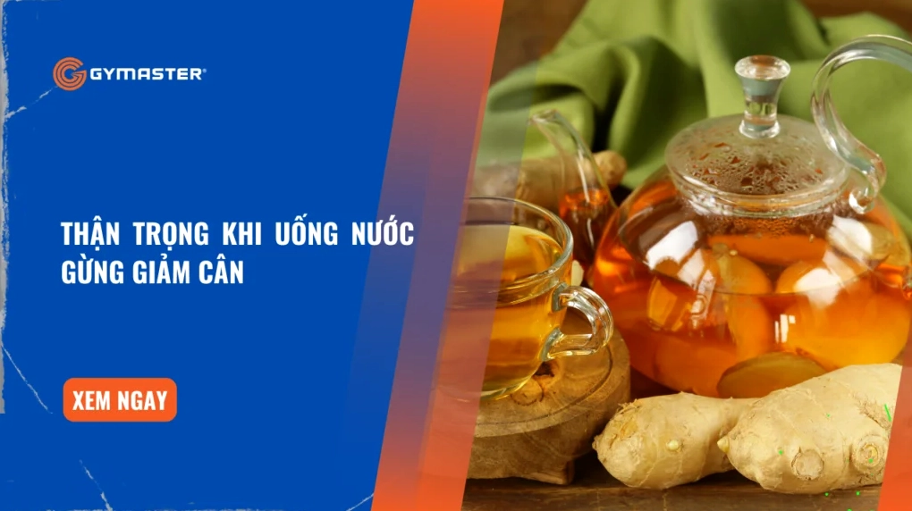 Nước gừng hỗ trợ giảm cân