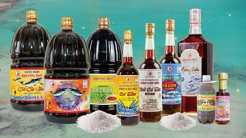 Nước mắm Cát Hải chất lượng cao